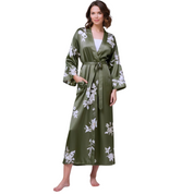 Kimono Peignoir En Satin