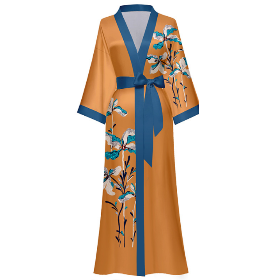 Peignoir Kimono À Paillette