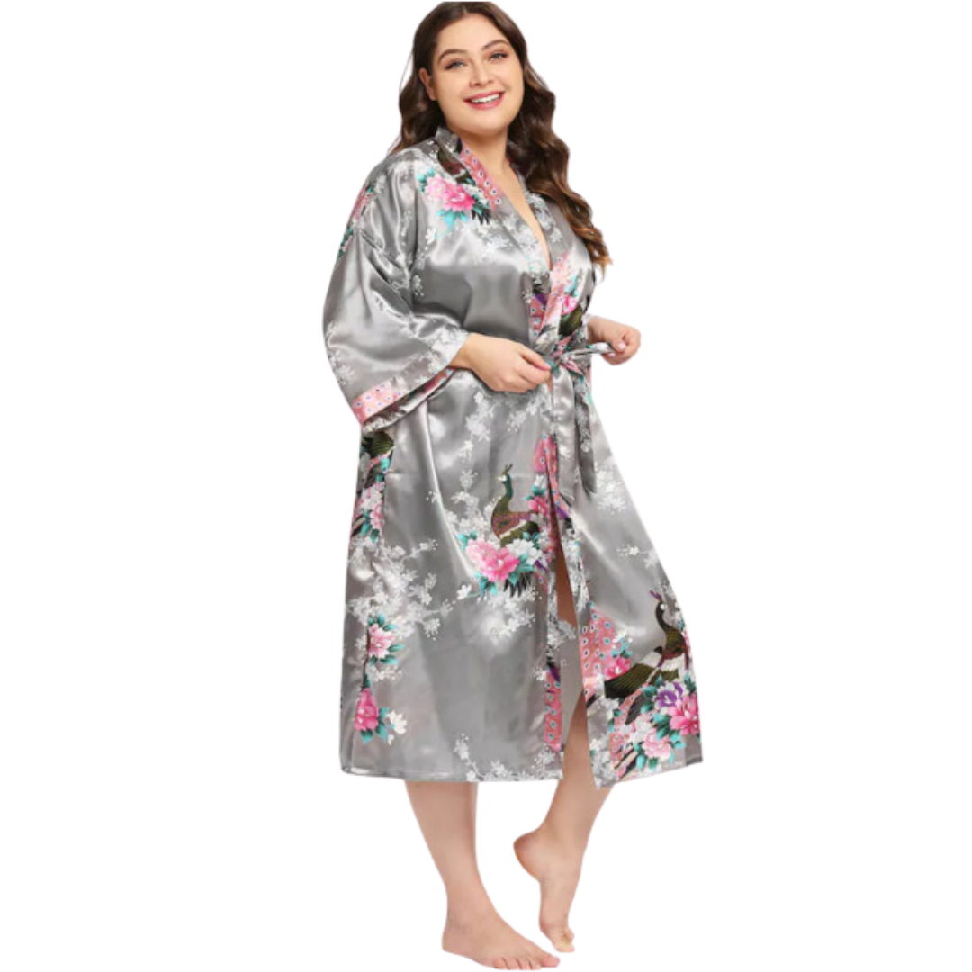 Peignoir Kimono Japonais Grande Taille