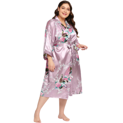 Peignoir Kimono Japonais Grande Taille